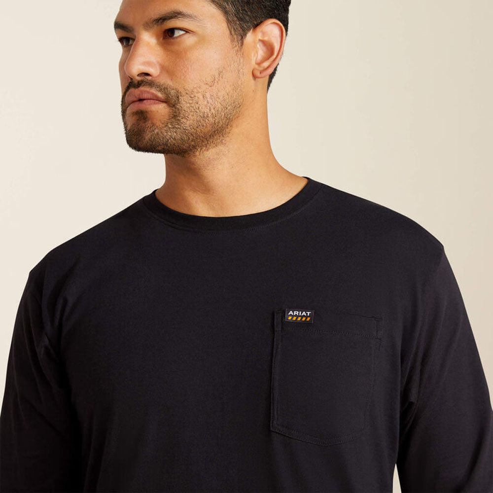 Ariat 10062748 Rebar Cotton Strong Standard Pocket T-Shirt