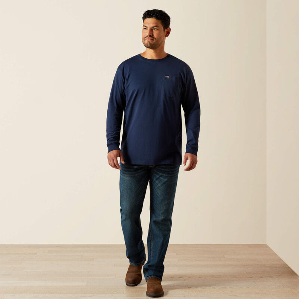 Ariat 10062748 Rebar Cotton Strong Standard Pocket T-Shirt