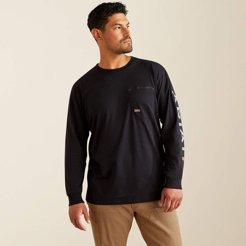 Ariat 10062768 Rebar Workman Logo T-Shirt