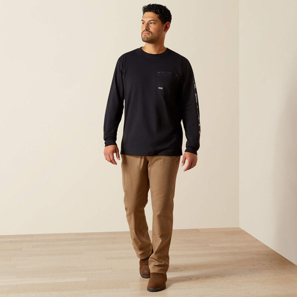 Ariat 10062768 Rebar Workman Logo T-Shirt