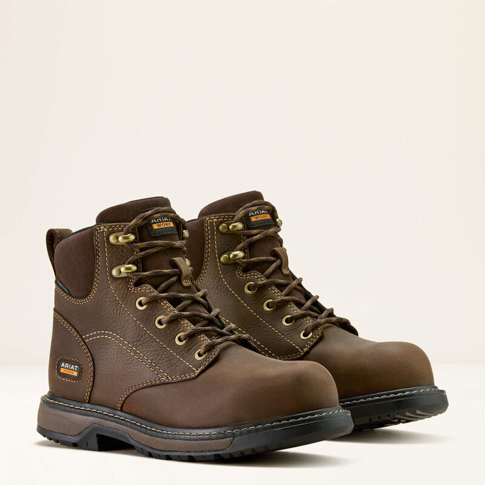 Ariat Womens 10063813 Riveter 6" Waterproof Composite Toe Work Boot