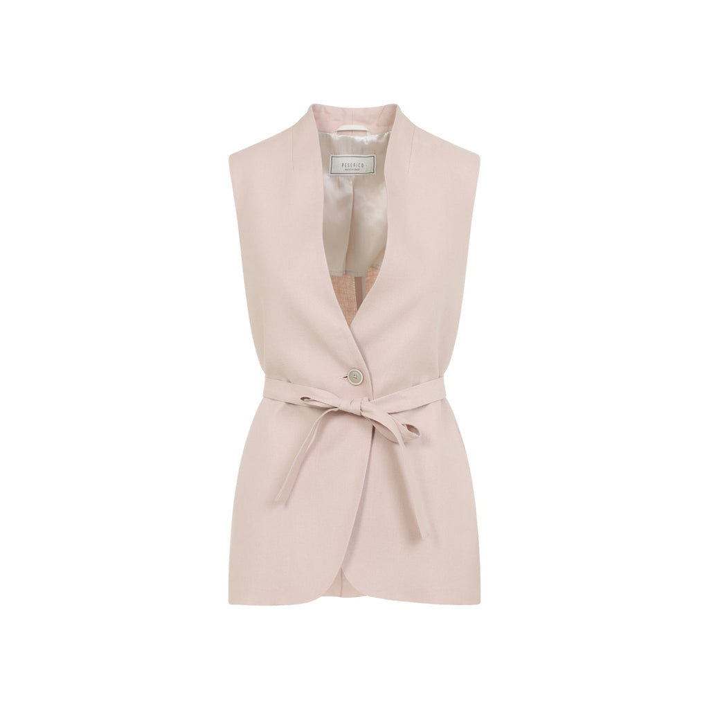 Linen Gilet