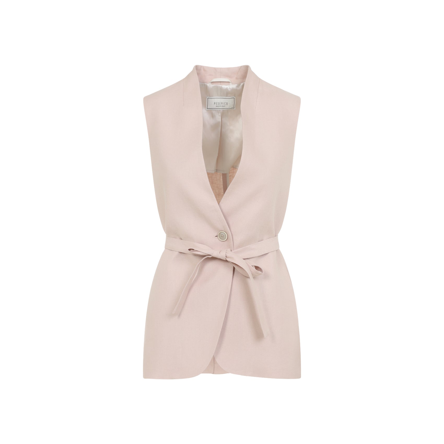 Linen Gilet