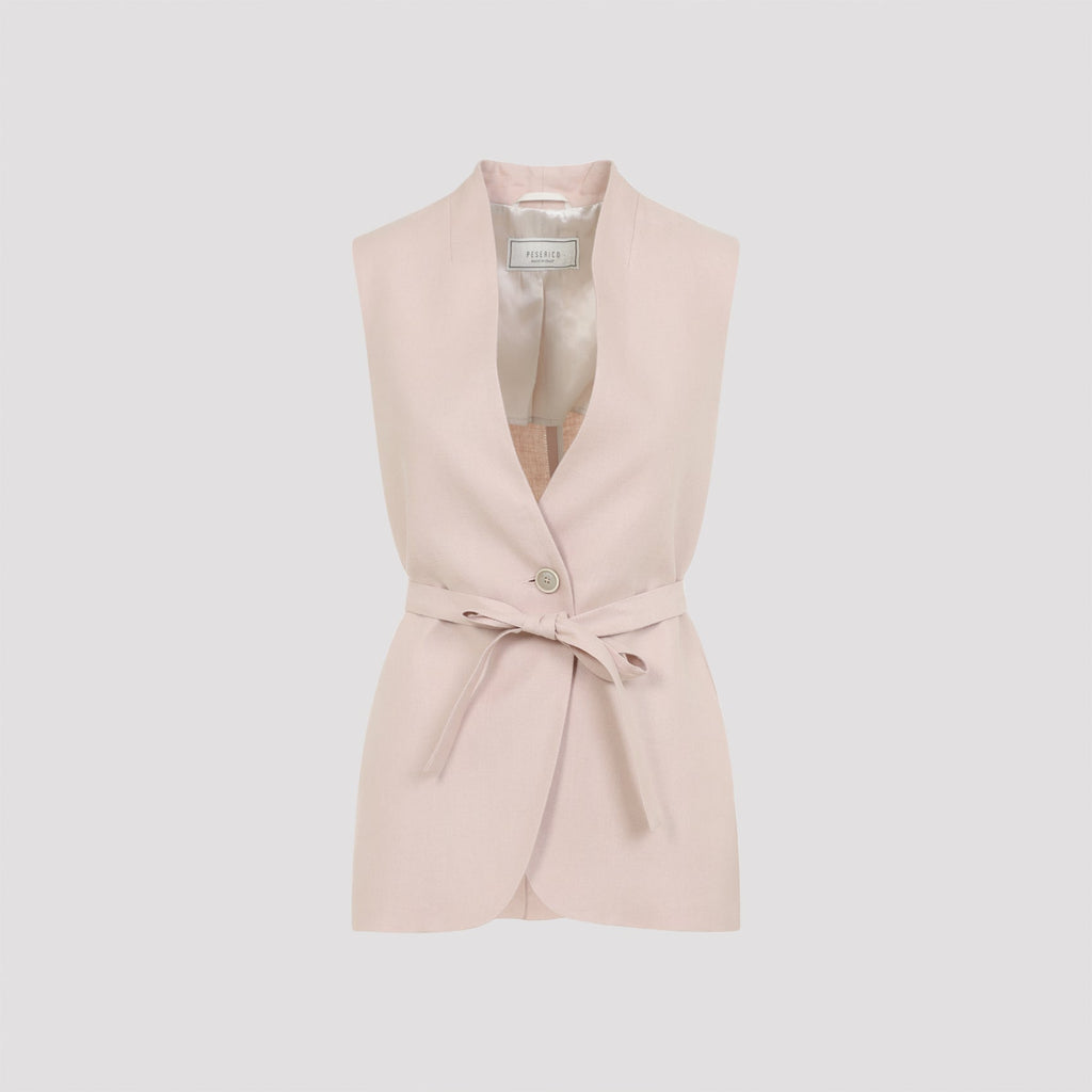 Linen Gilet