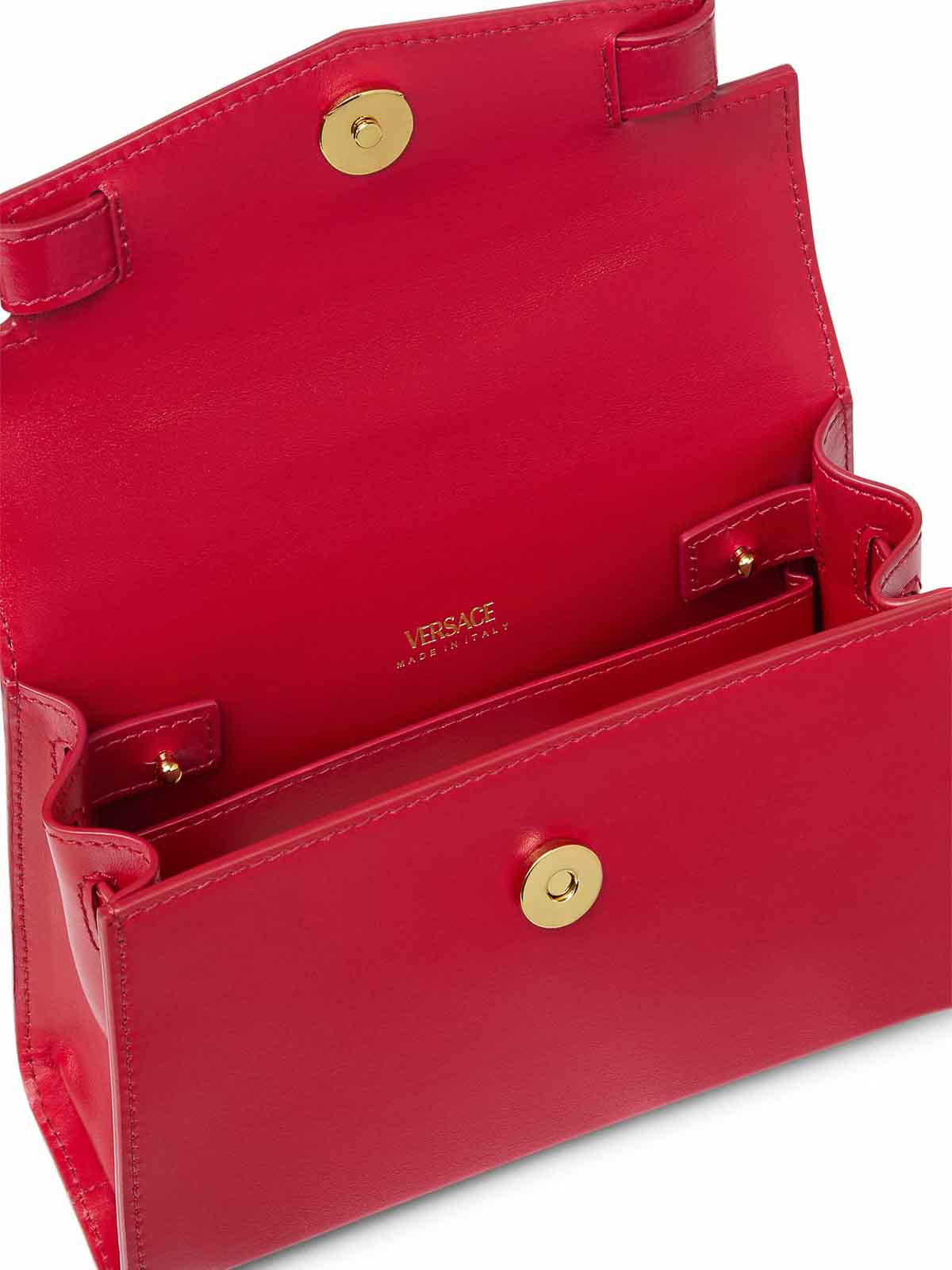 MEDUSA PLAQUE FOLD-OVER TOP TOTE BAG