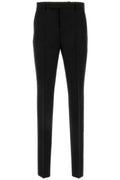 LOGO-PATCH TAILORED TROUSERS