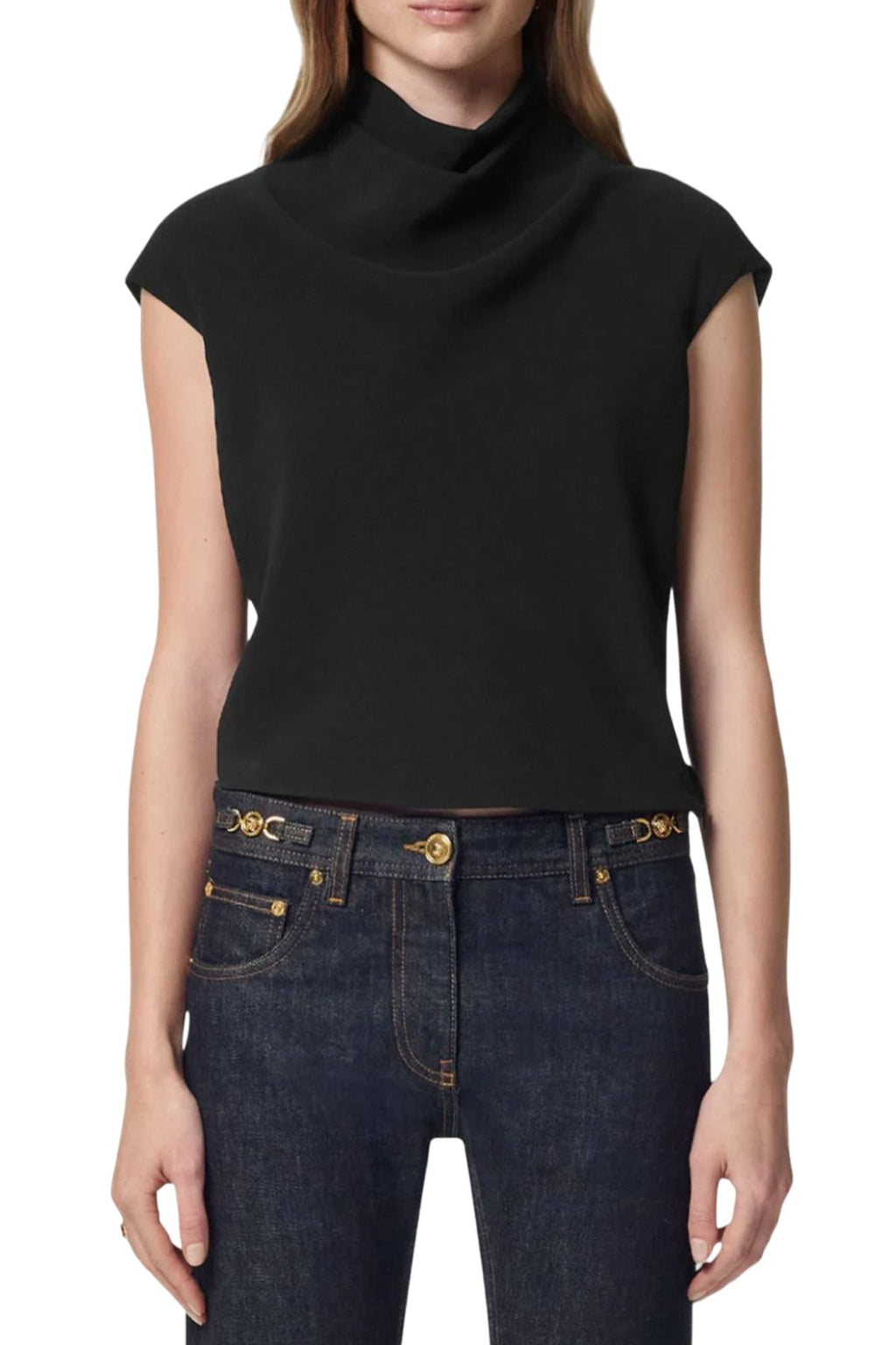 ZIP-FASTENING TOP