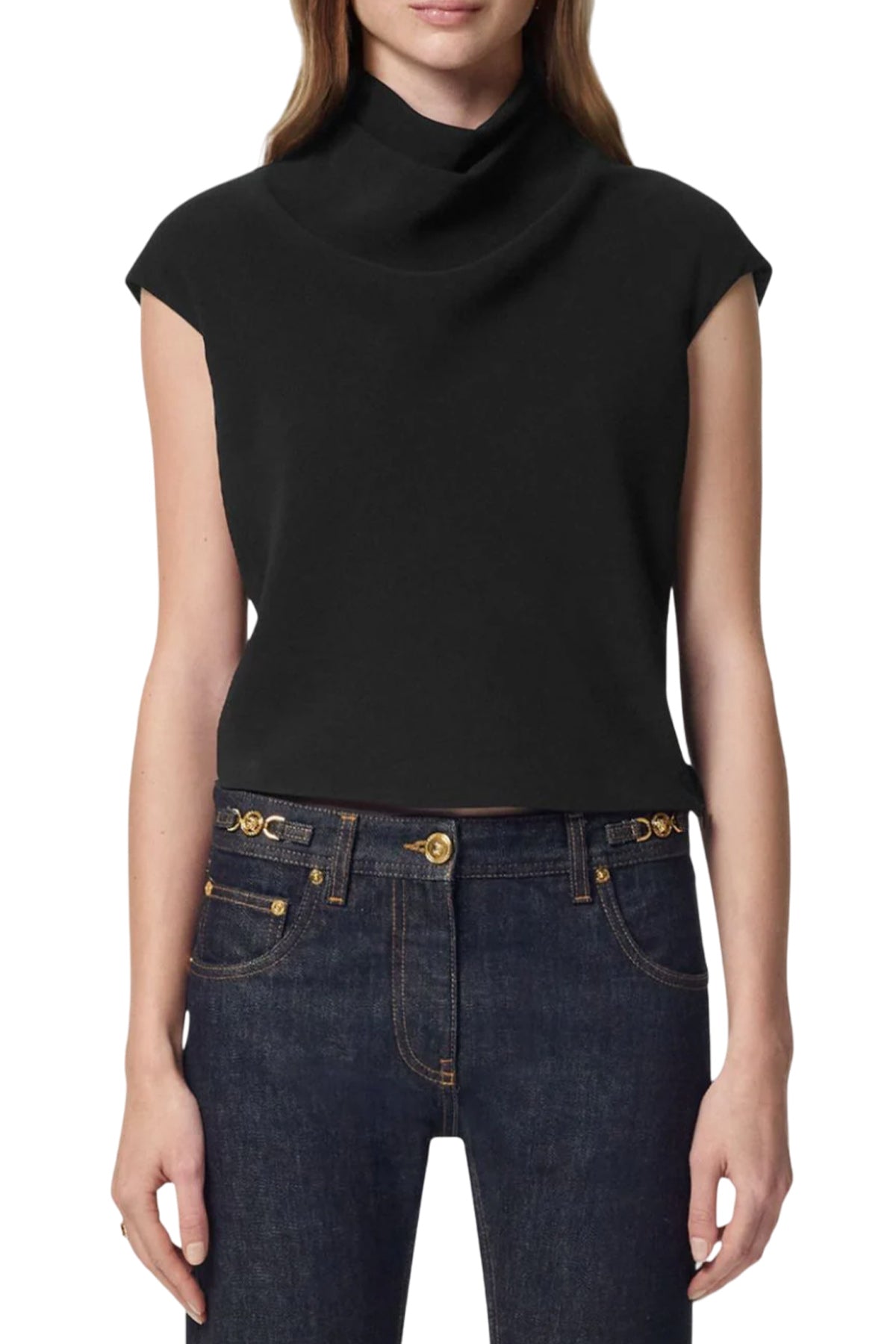 ZIP-FASTENING TOP