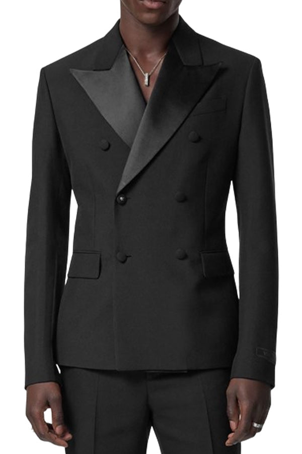 DOUBLE-BREASTED BLAZER