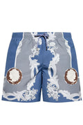CAMEO PRINTED SWIM SHORTS
