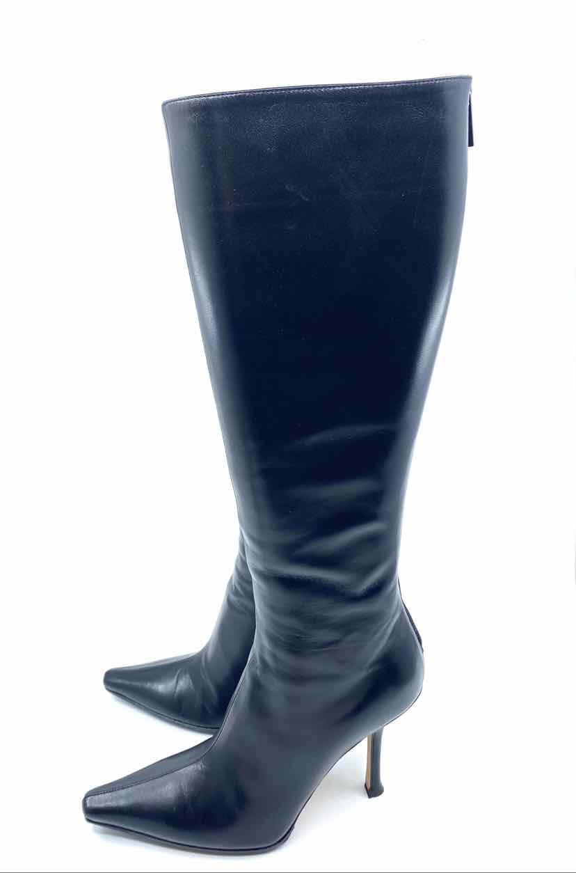 JIMMY CHOO Black Tall Boot | 7