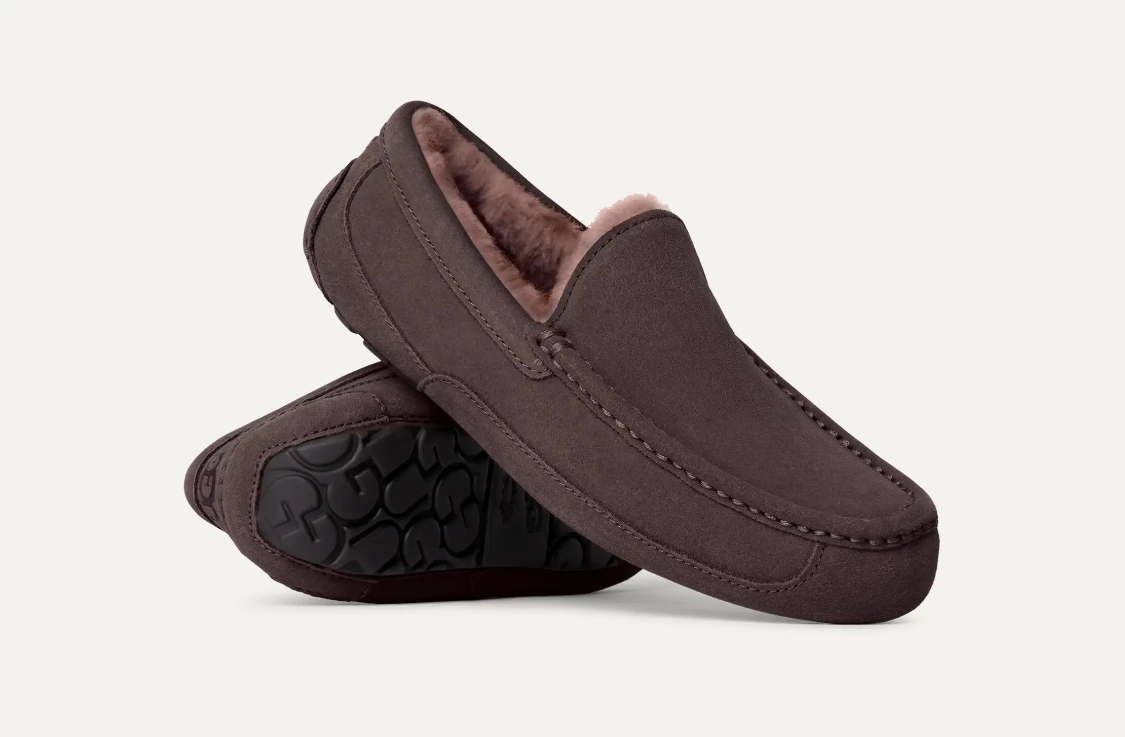 UGG Mens Ascot Slipper | Dusted Cocoa