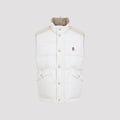 White Scais Polyester Gilet