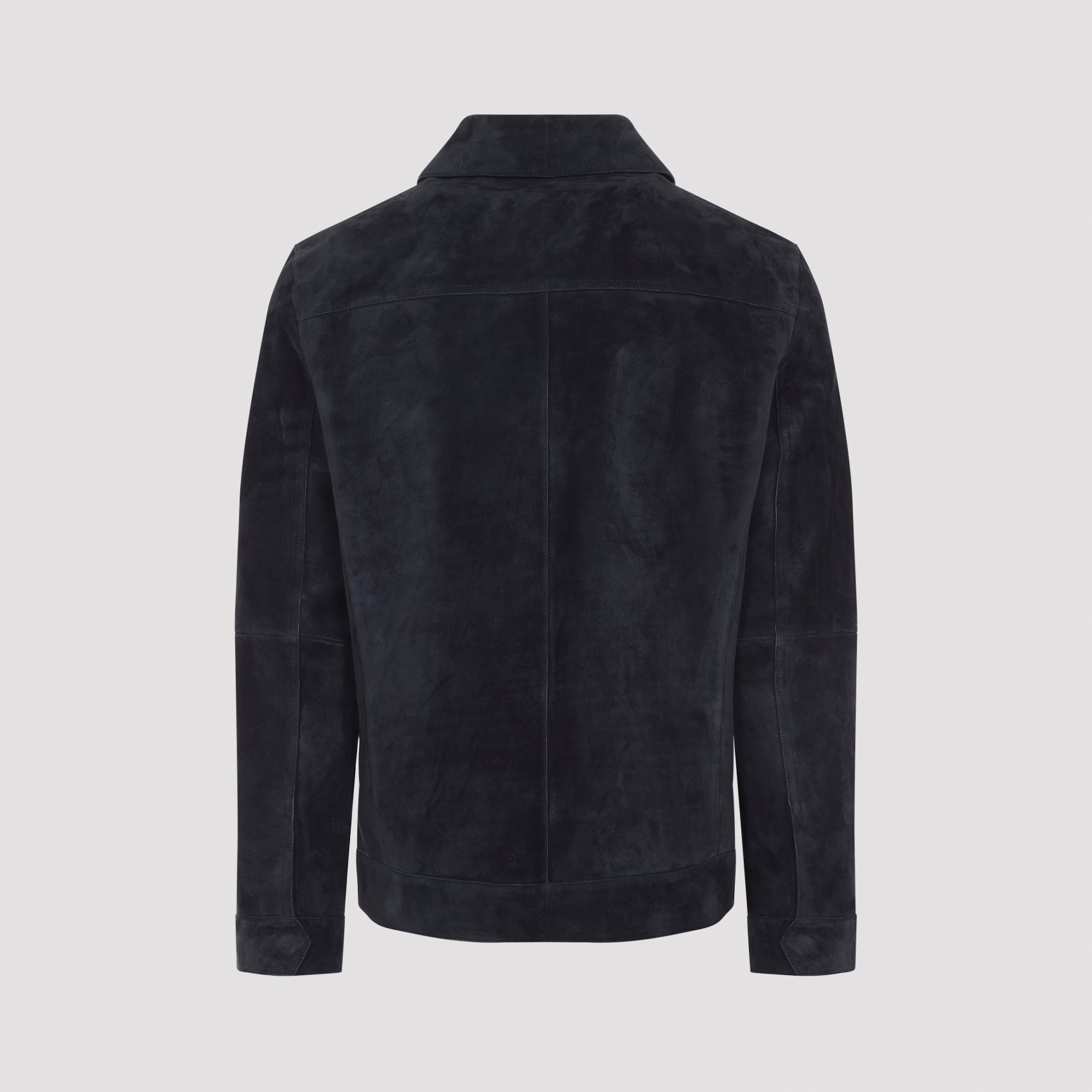 Nightfall Blue Calf Leather Jacket