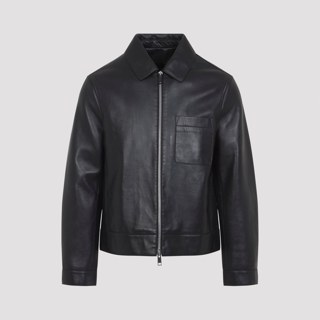 Black Lamb Leather Jacket