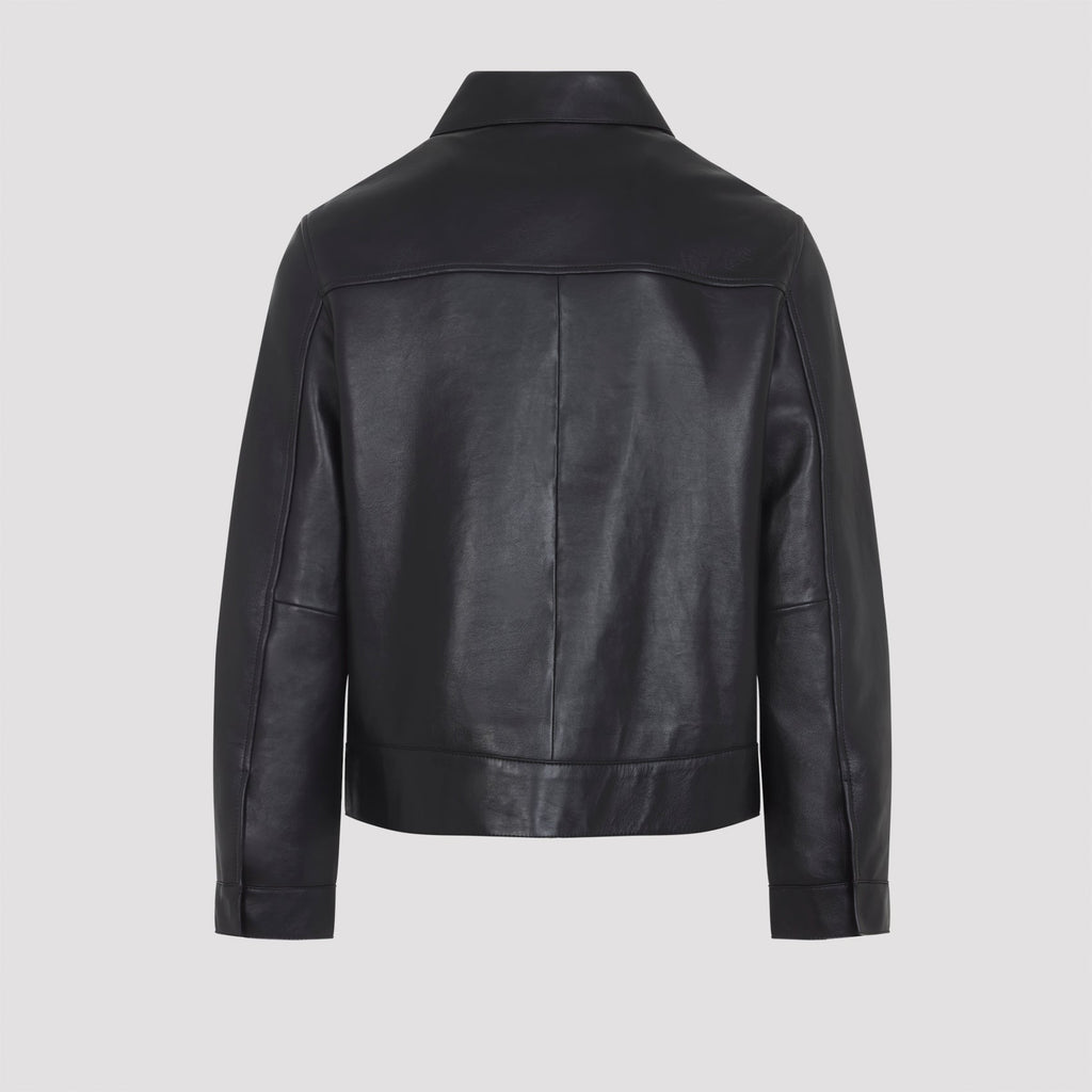 Black Lamb Leather Jacket