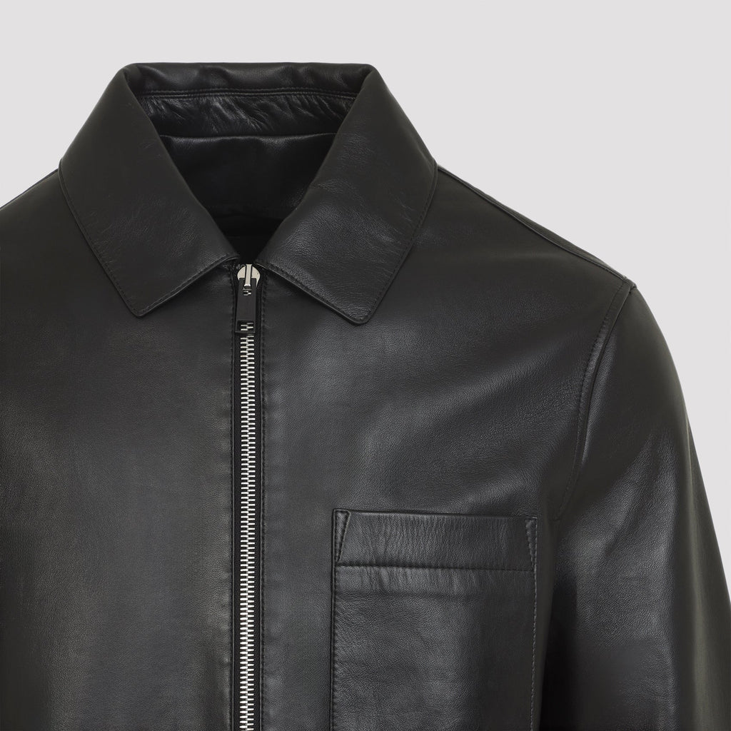 Black Lamb Leather Jacket