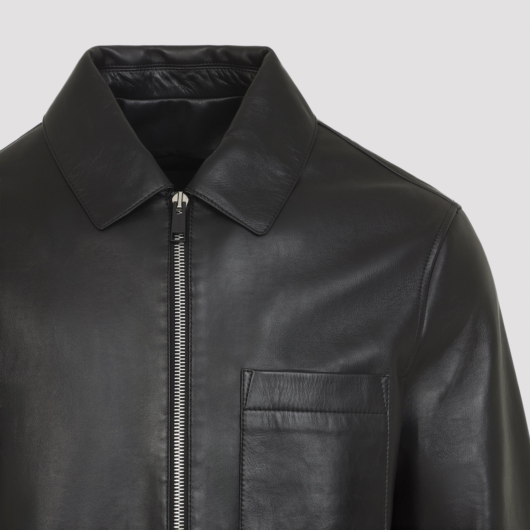 Black Lamb Leather Jacket