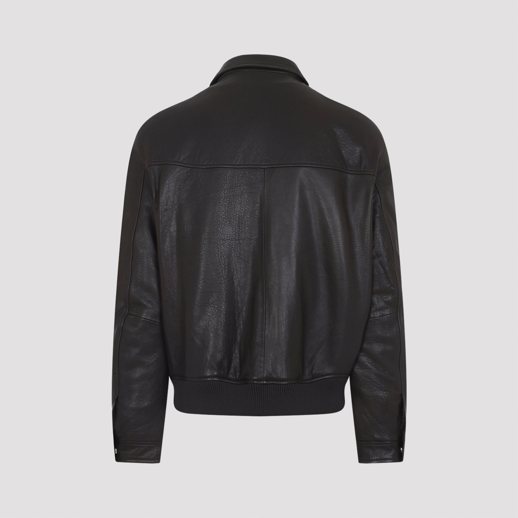 Ebene Brown Lamb Leather Jacket