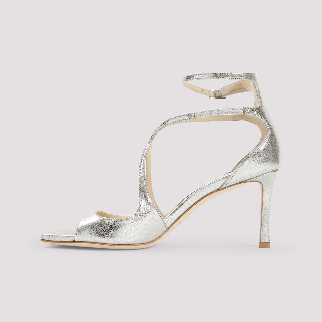 Glitter Azia 75 Leather Sandals
