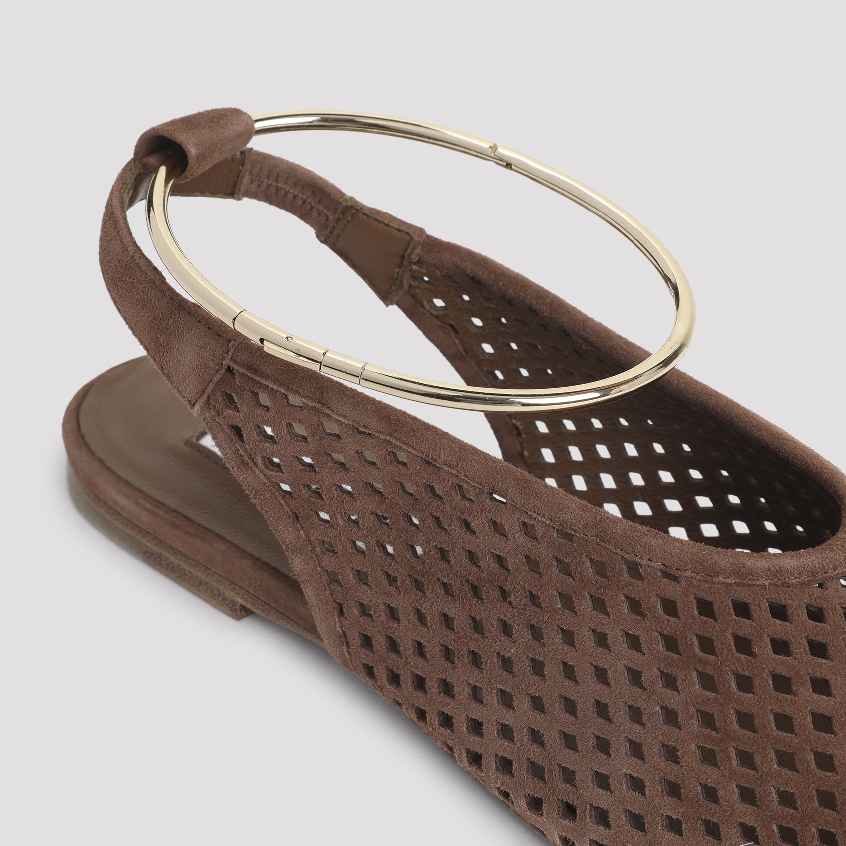 Goat Leather Sling Back