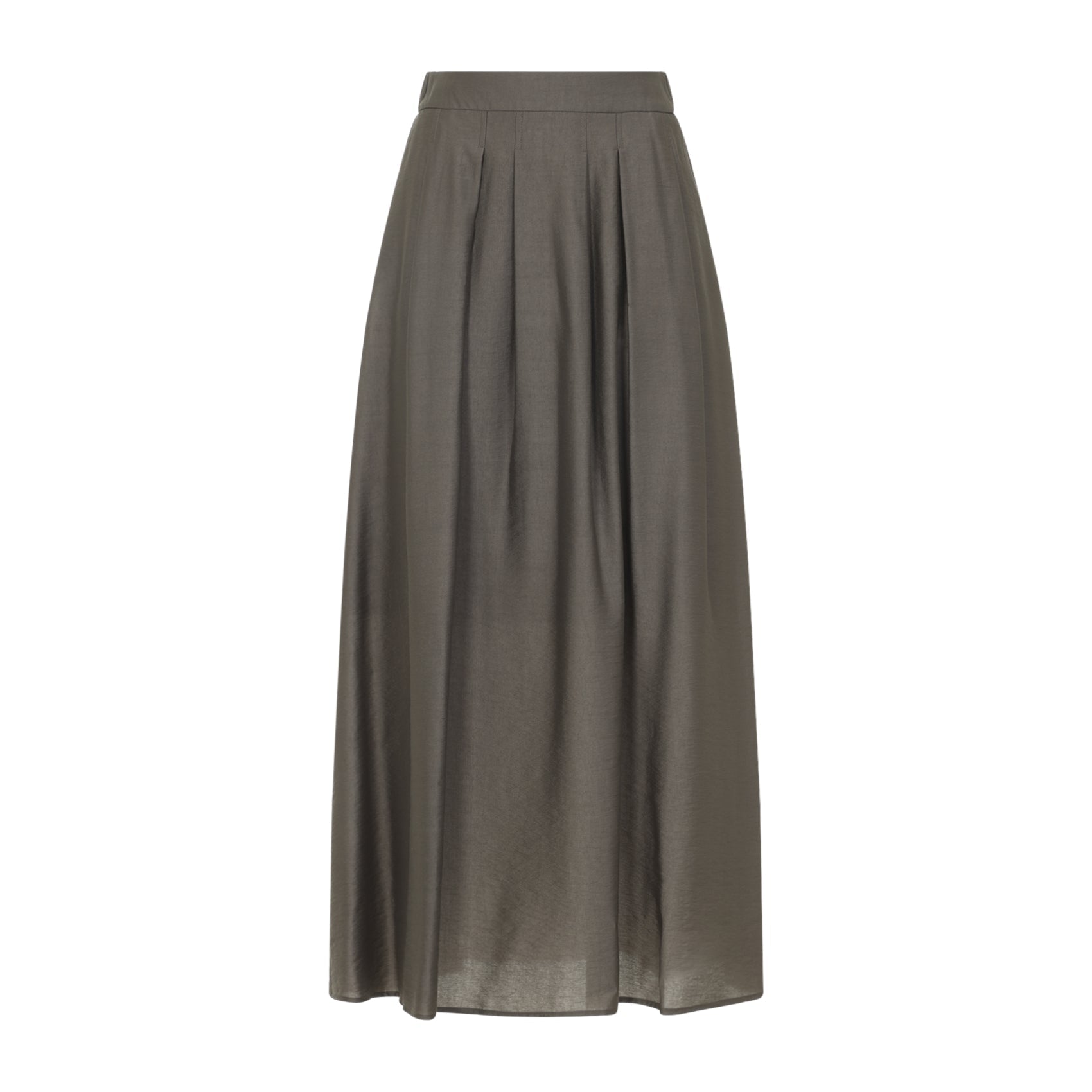 Lyocell Midi Skirt