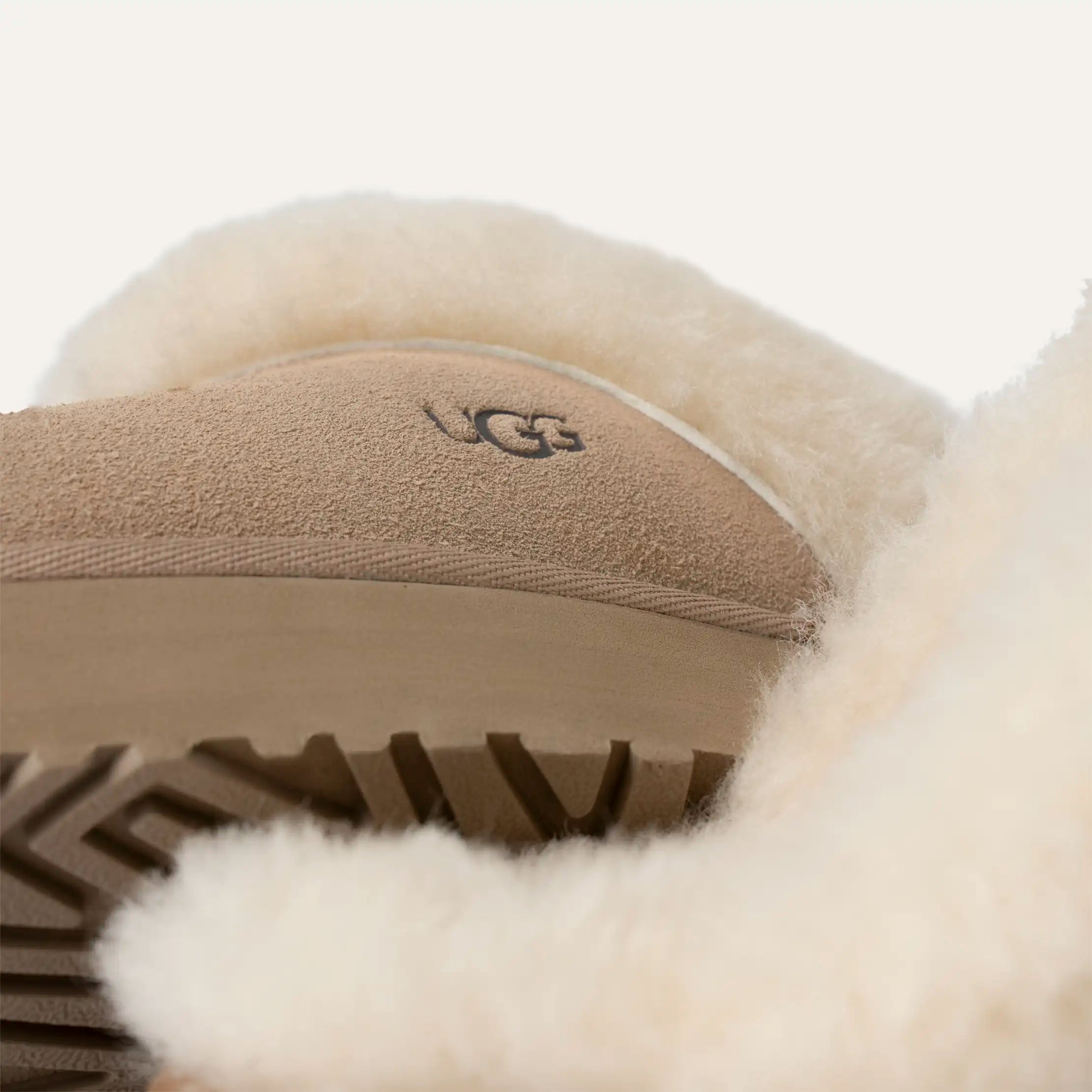 UGG Womens Disquette Platform Slippers | Sand