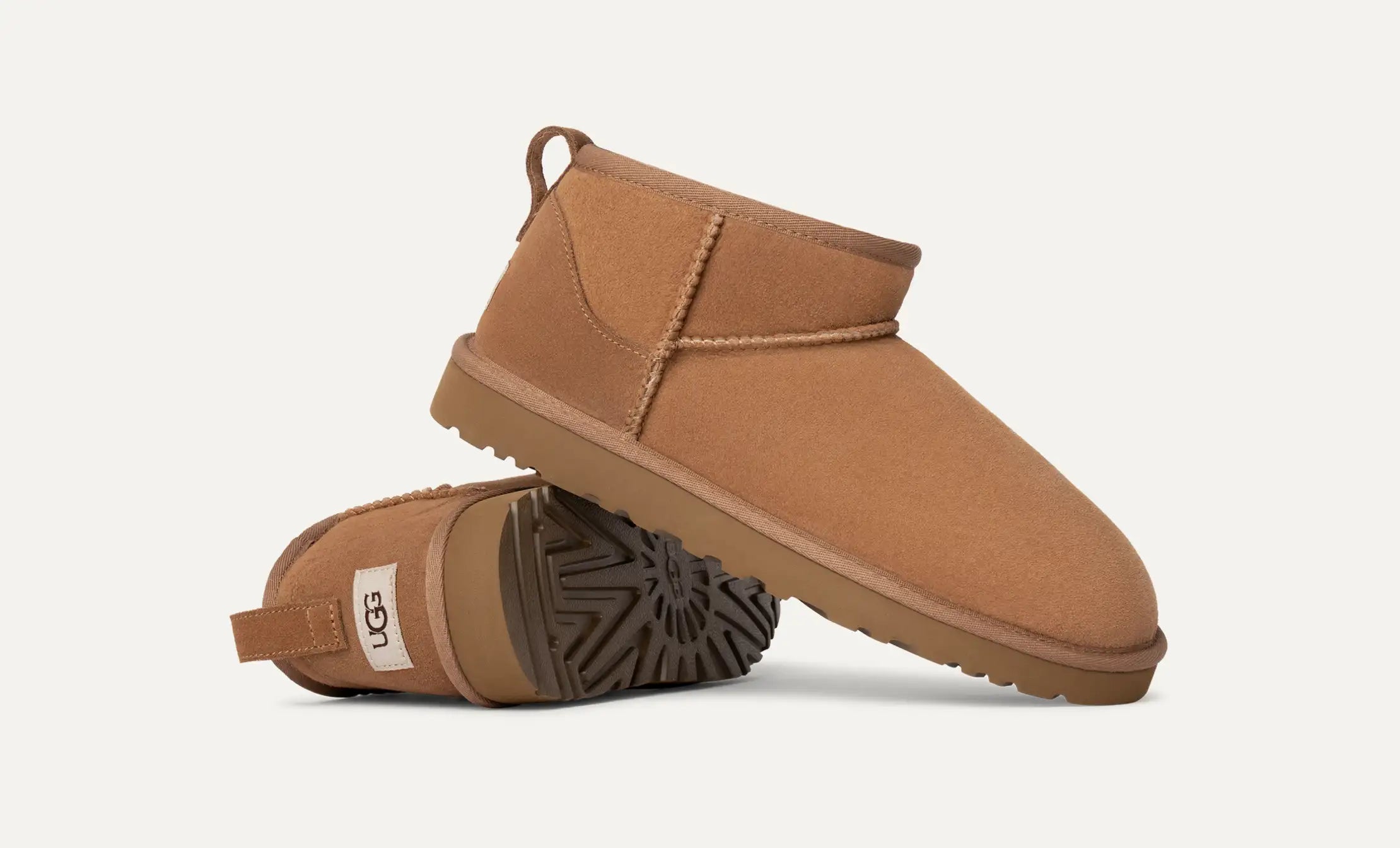 UGG Mens Classic Ultra Mini Boot | Chestnut
