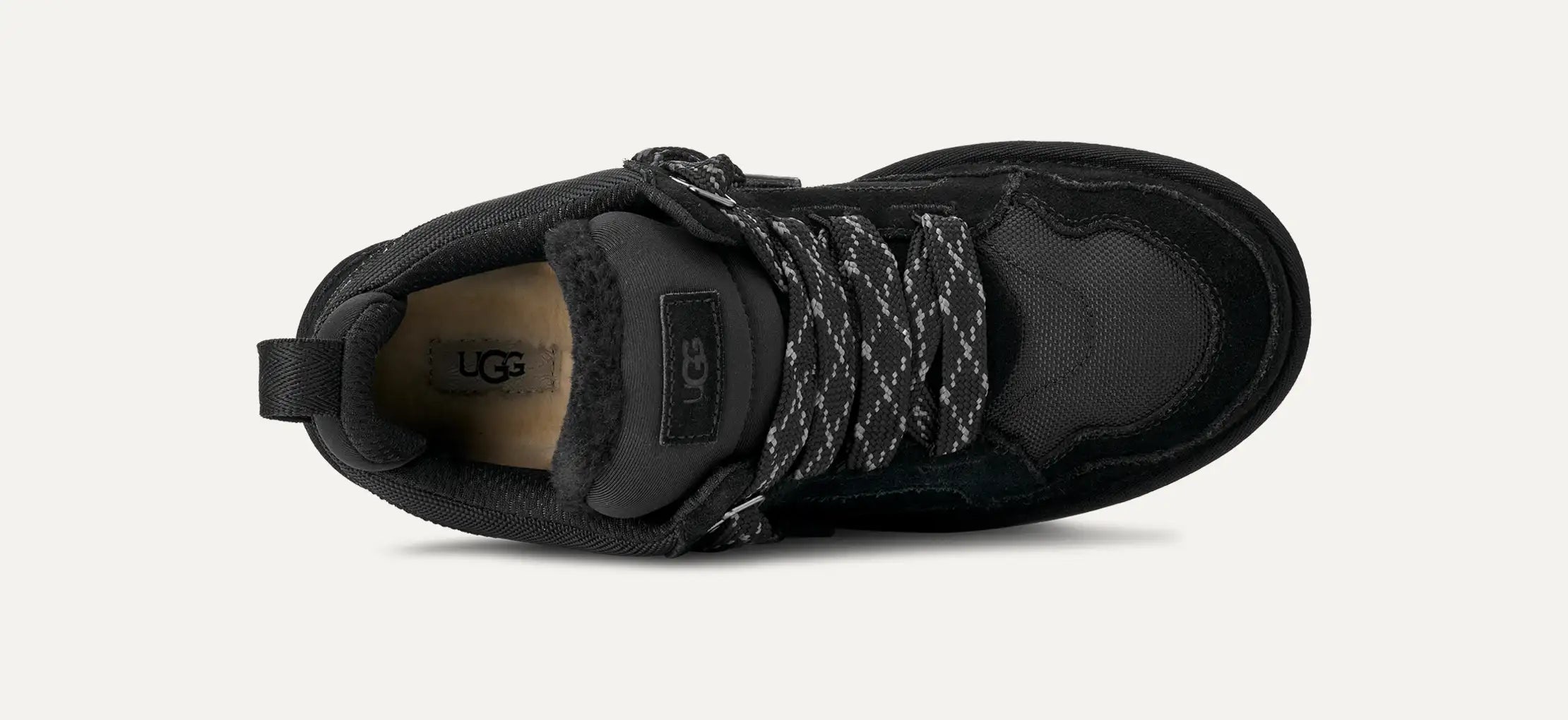 UGG Mens Lowmel Trainers | Black
