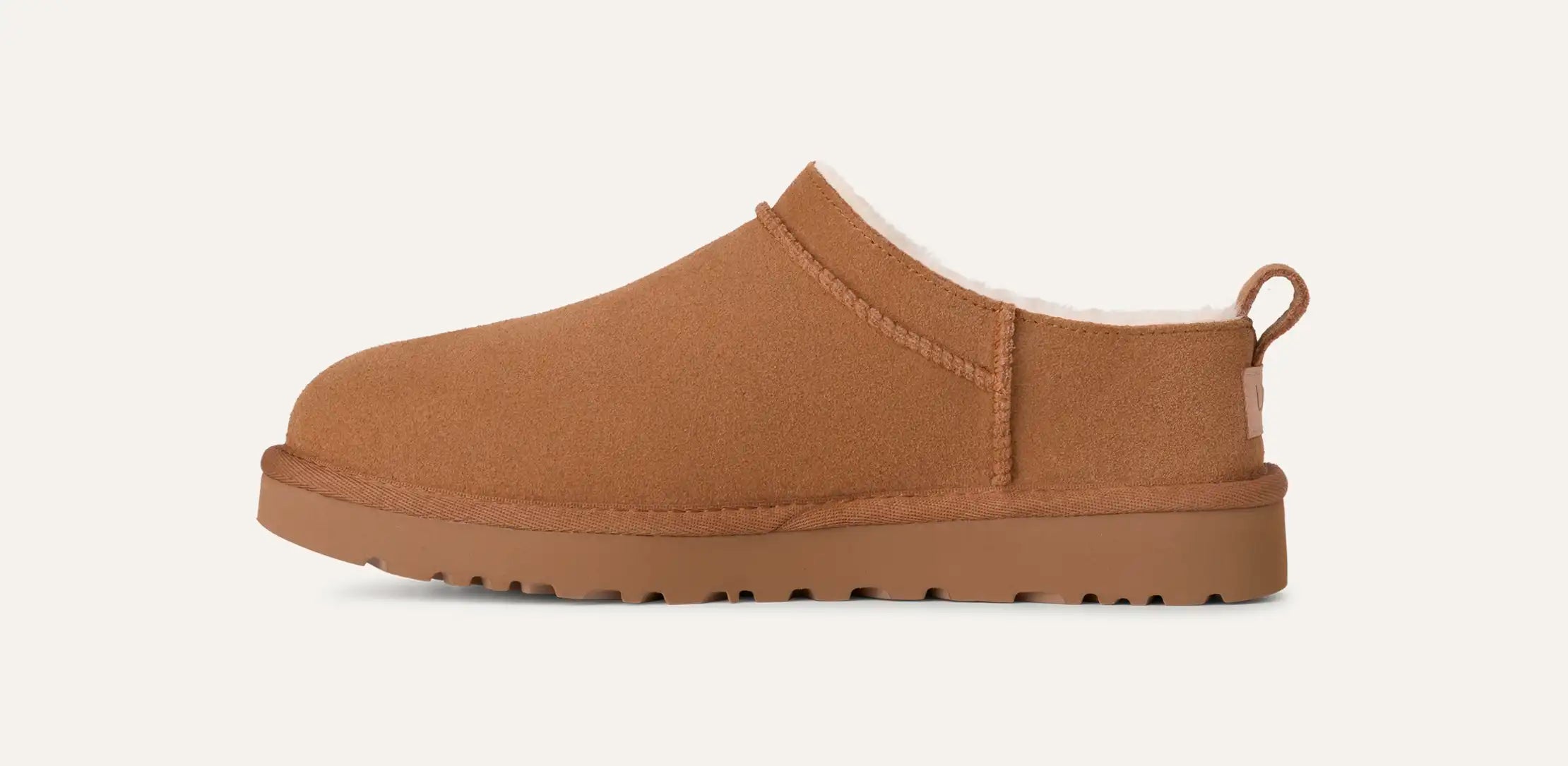 UGG Womens Classic Micro Slippers | Chestnut