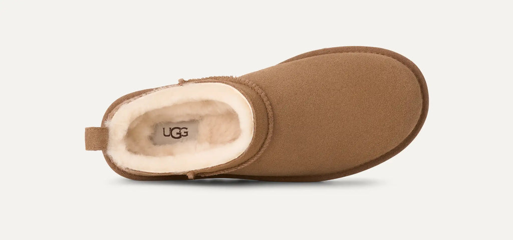 UGG Womens Classic Micro Slippers | Chestnut