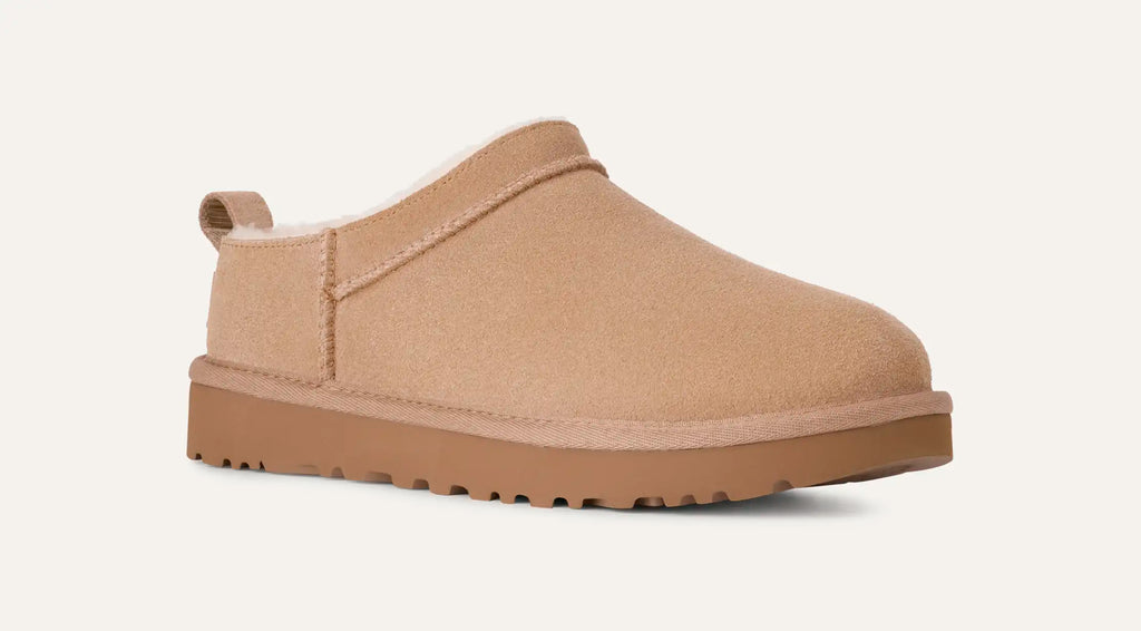 UGG Womens Classic Micro Slippers | Sand