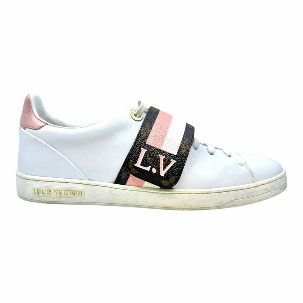 LOUIS VUITTON Size 11 White Sneakers