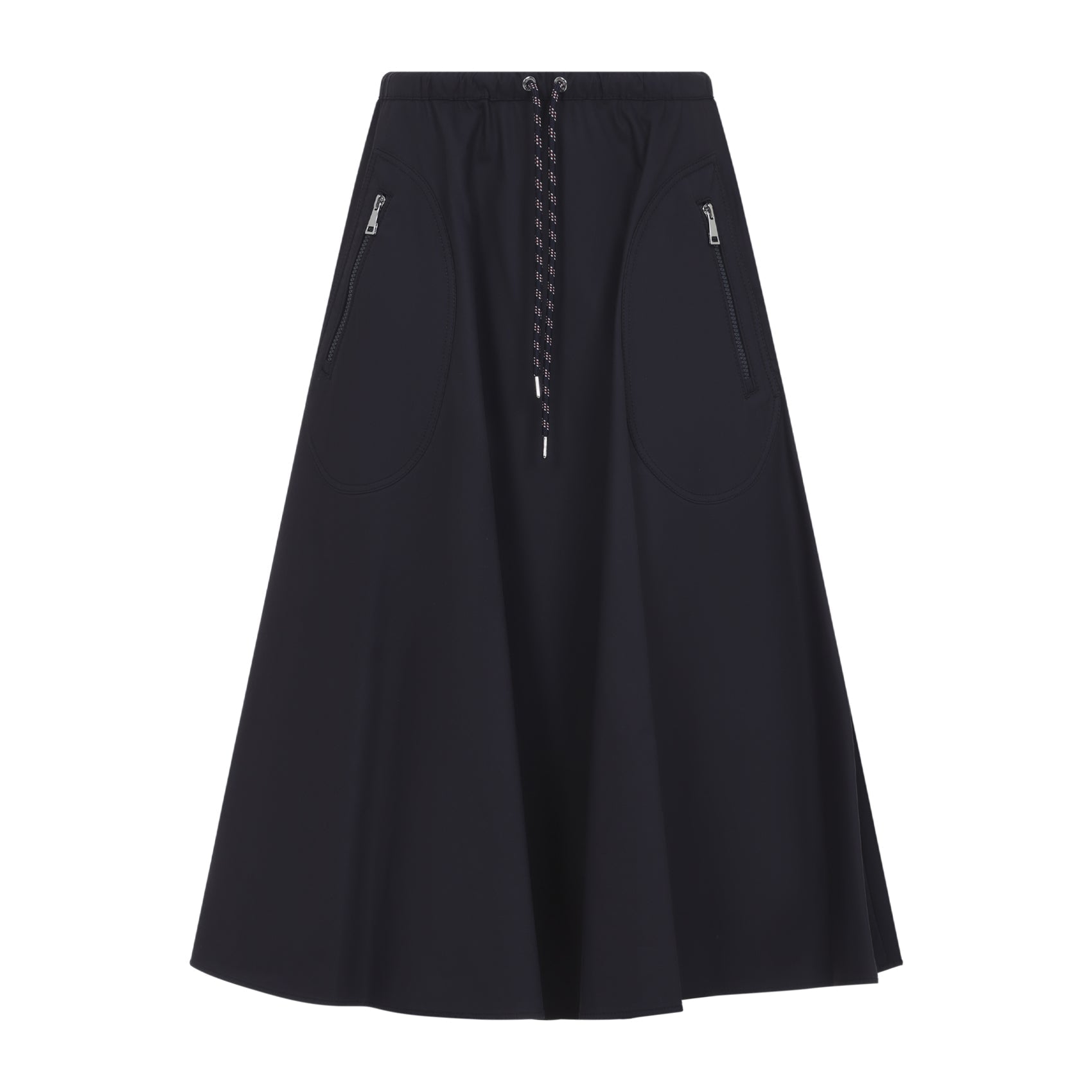 Cotton Midi Skirt