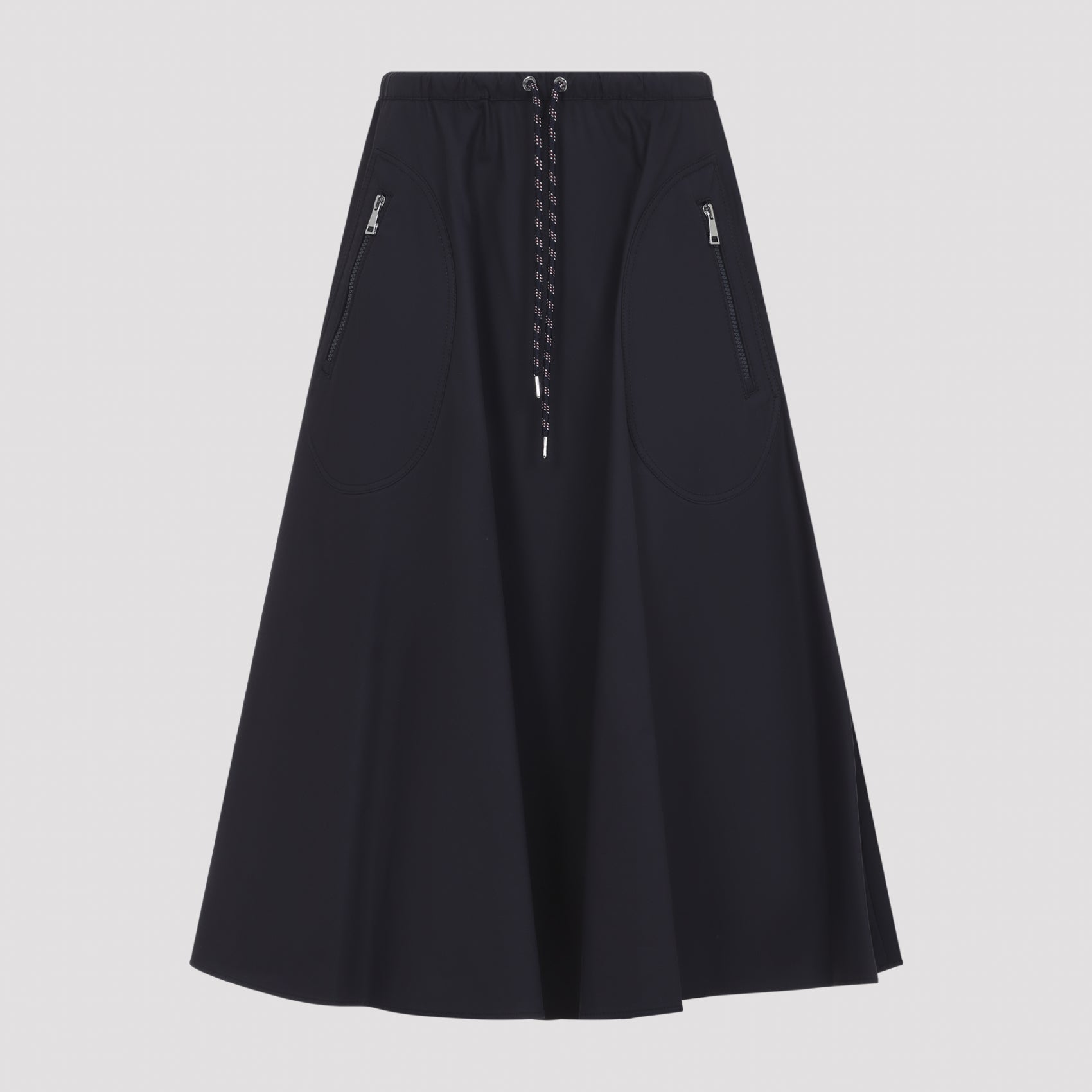 Cotton Midi Skirt