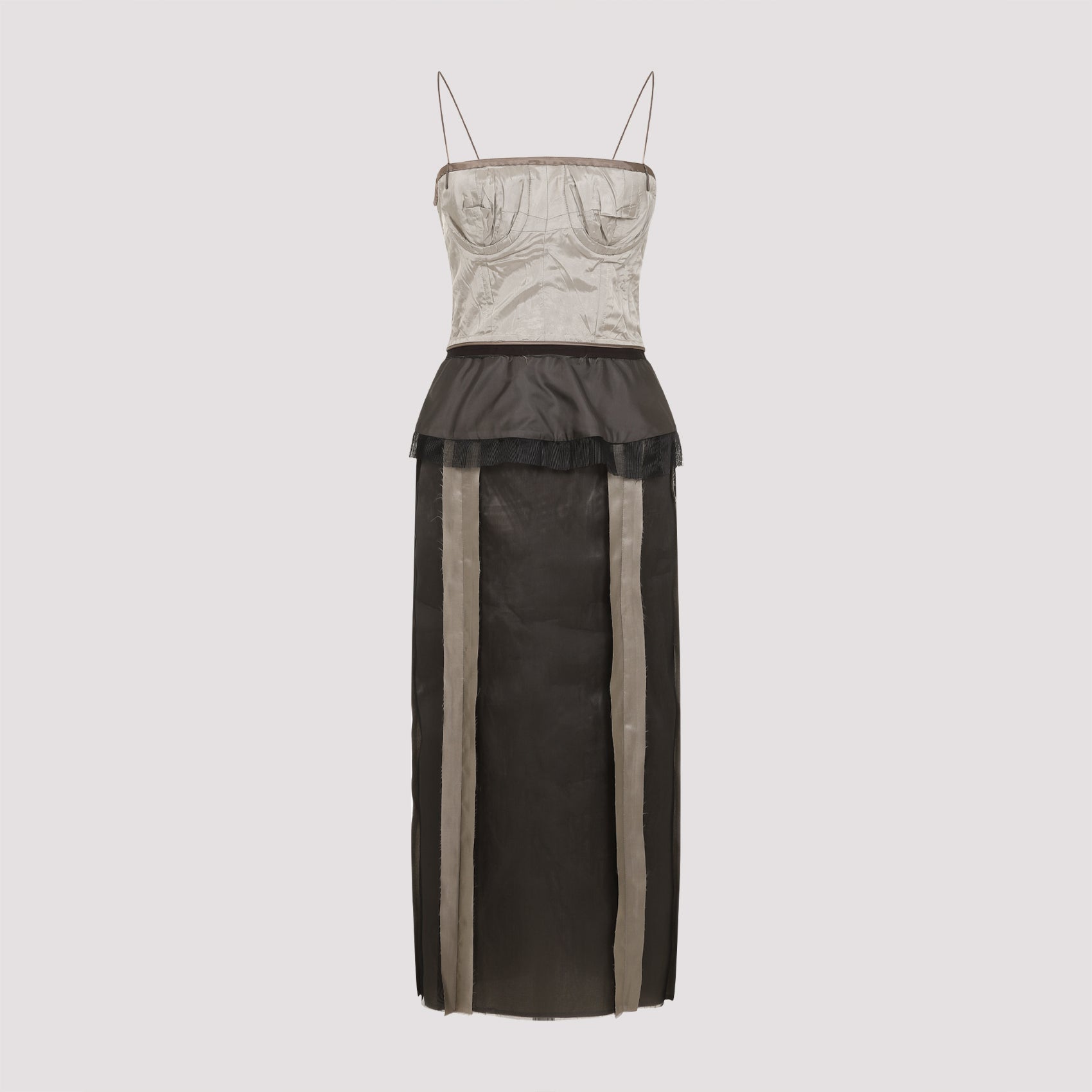 Silk Midi Dress