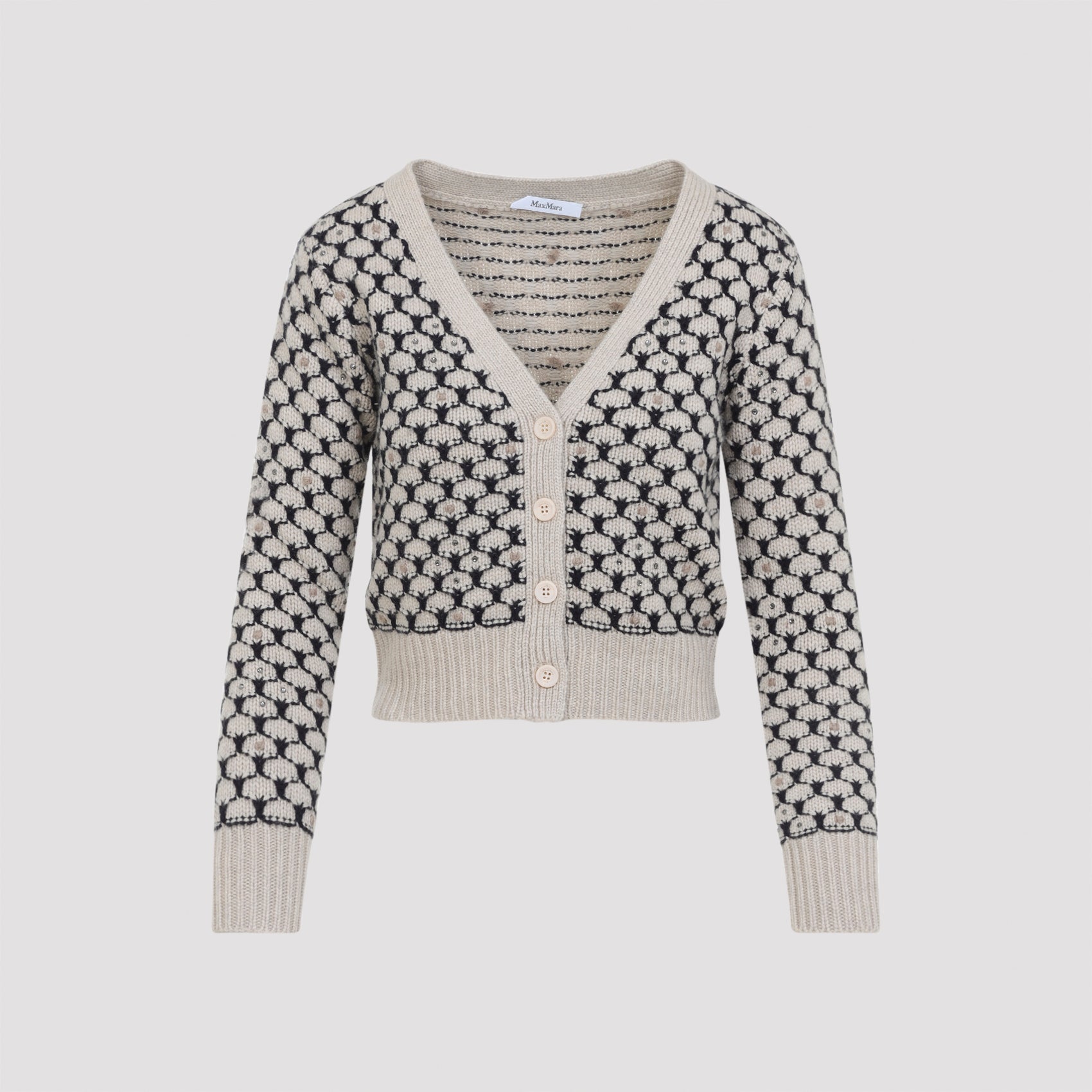 Mastro Cardigan Punto Rete