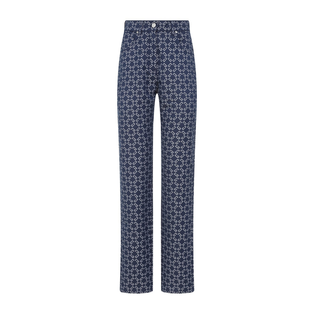 Monogram Denim Jeans