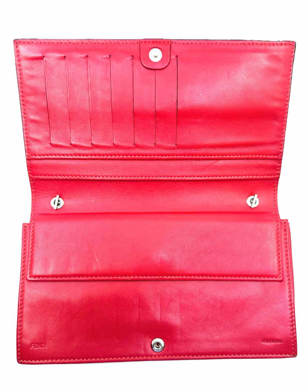 FENDI Multi-Color Zucca wallet on chain