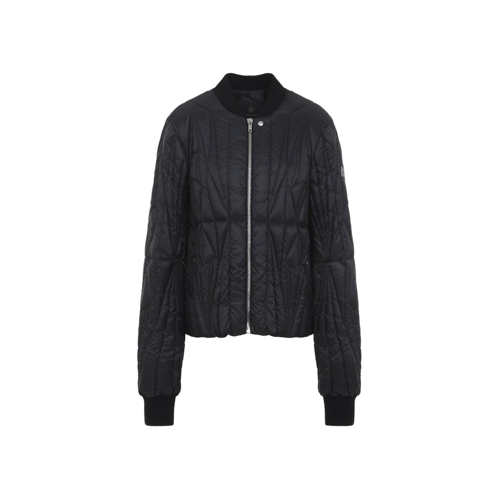 Black Geocamo Flight Jacket
