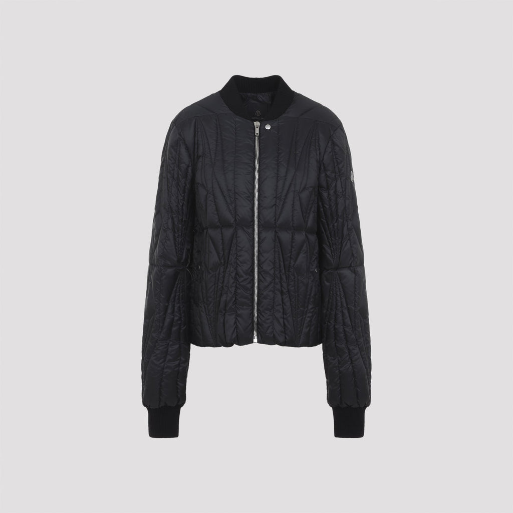 Black Geocamo Flight Jacket
