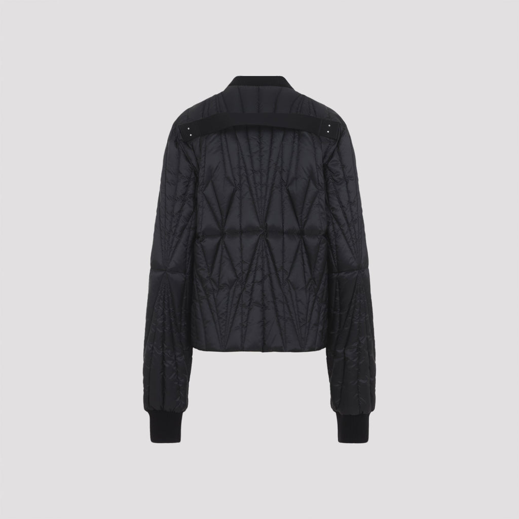 Black Geocamo Flight Jacket