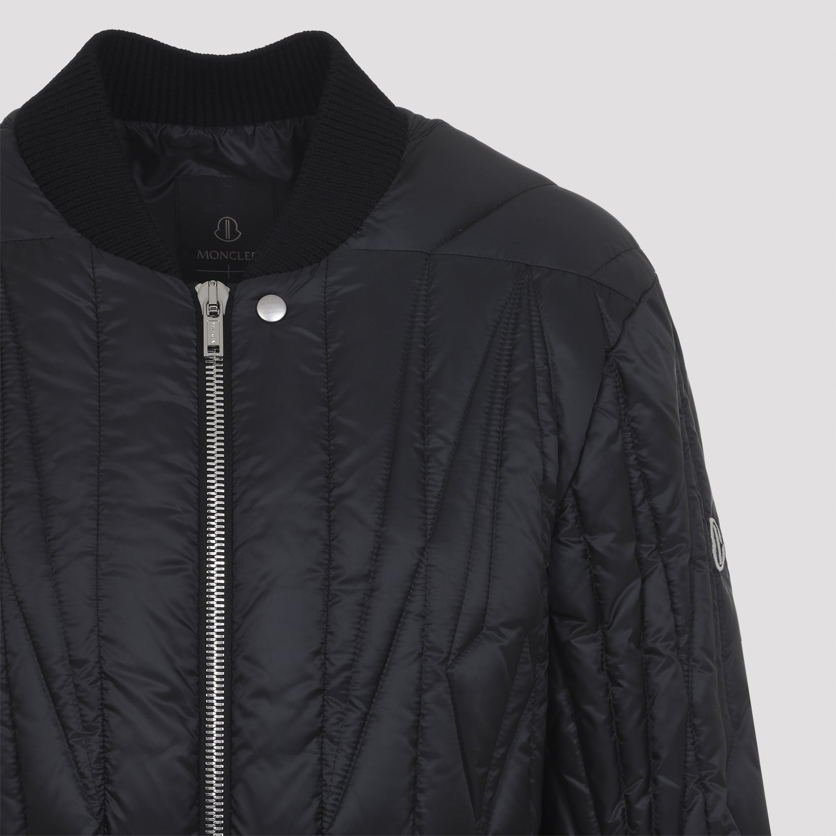 Black Geocamo Flight Jacket