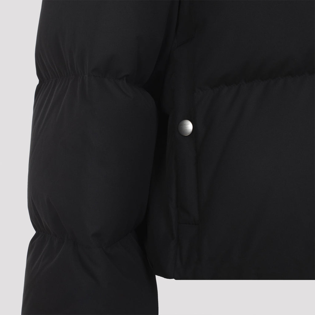 Black Cropped Cyclopic Jacket