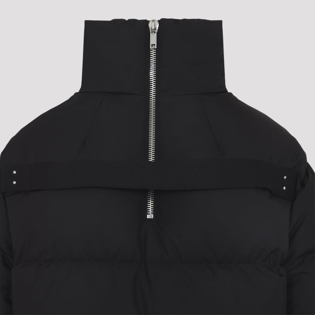 Black Cropped Cyclopic Jacket