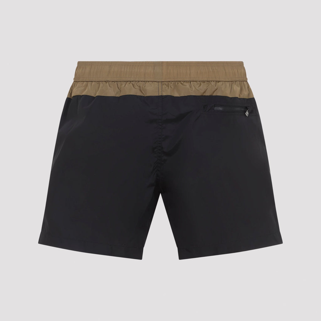 Black Polyamide Swim Shorts