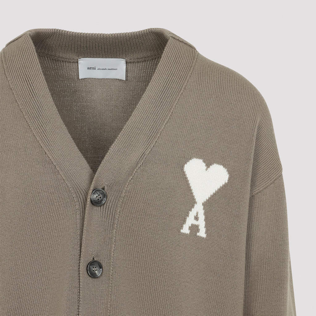 Beige Wool Cardigan