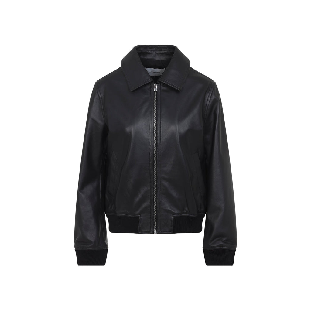 Black Lamb Leather Jacket