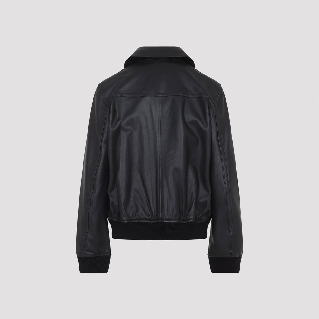 Black Lamb Leather Jacket