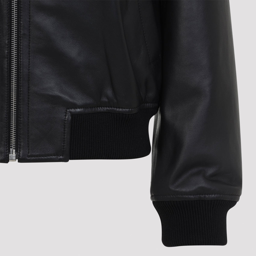 Black Lamb Leather Jacket